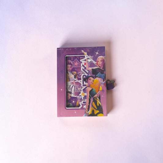 KPOP Huntrix Lock Diary - A5 size