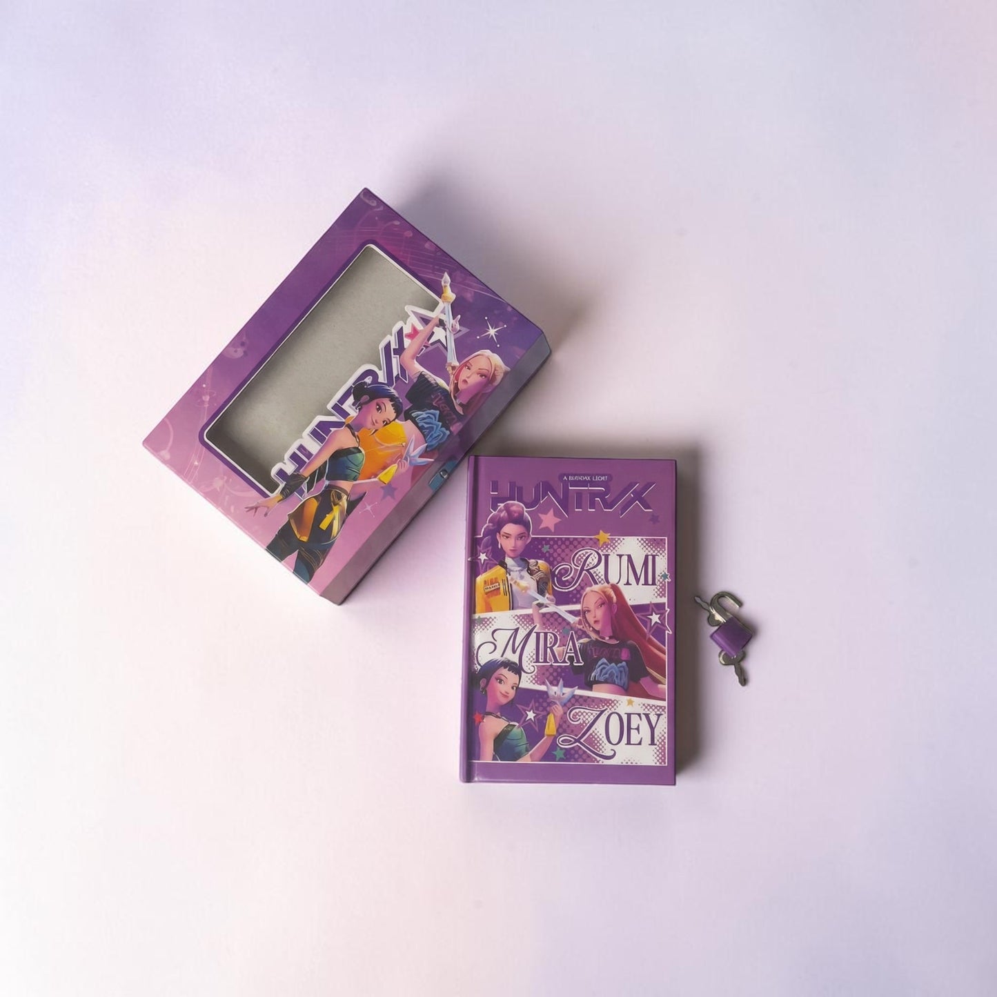 KPOP Huntrix Lock Diary - A5 size