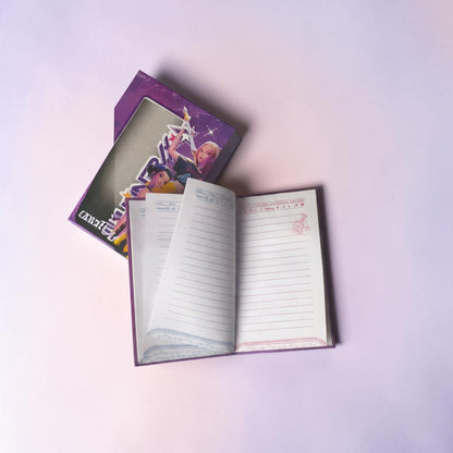 KPOP Huntrix Lock Diary - A5 size