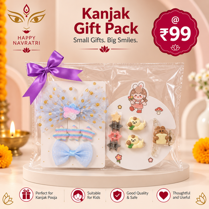 Kanjak gift pack - Hair Accessories  (2 sets combo)