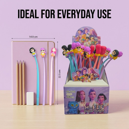 Cute Cartoon Topper Gel Pens for Kids