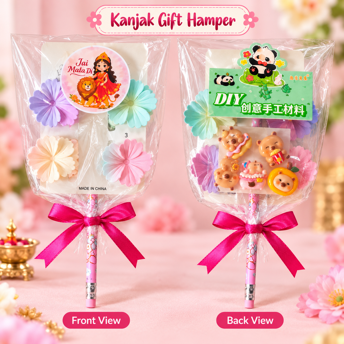 Kanjak Gift Hamper with Pencil & Pastel Accessories