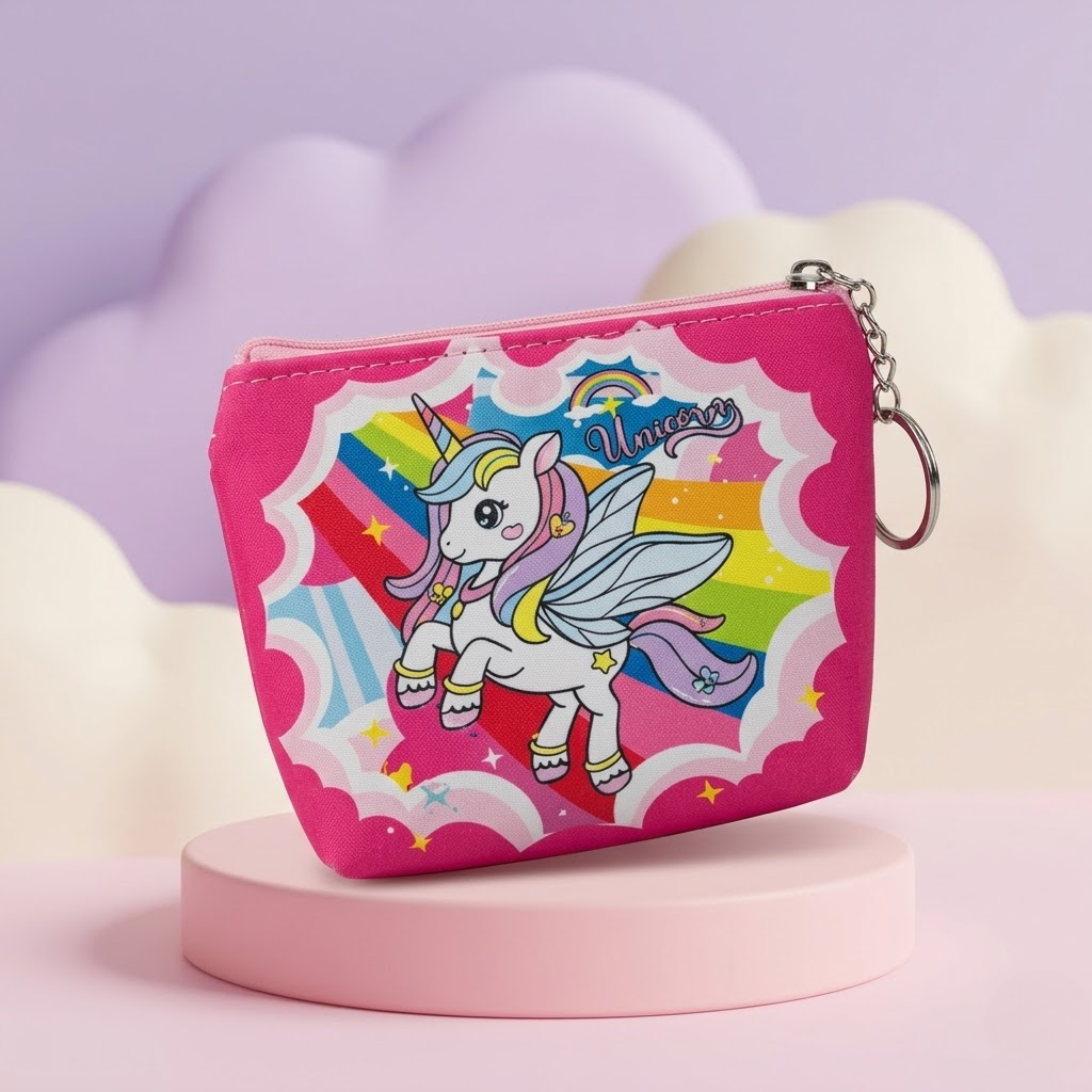 Cute Cartoon Coin Pouch/Mini wallet for Kids –