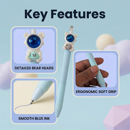 Cute Astronaut Mechanical Pencil for Kids – 0.5mm Kawaii Pencil