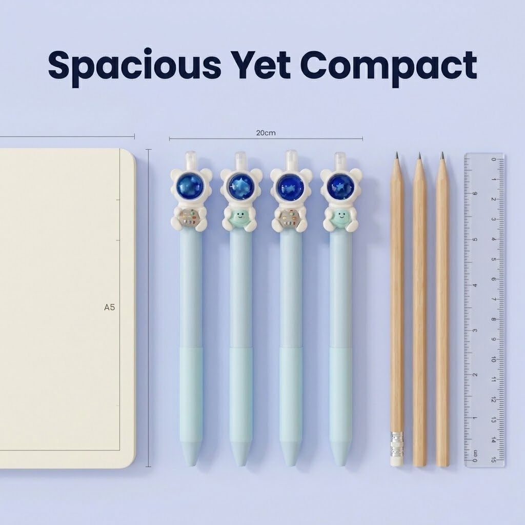 Cute Astronaut Mechanical Pencil for Kids – 0.5mm Kawaii Pencil