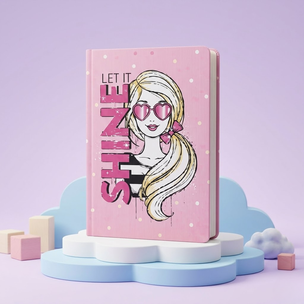 Assorted Cute Inspirational Journal Books for Kids, Students & Office use