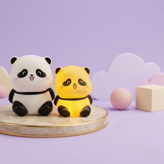 Cute Panda Mini LED Night Lamp for Kids