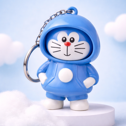 Face Changing LED Keychain Toy