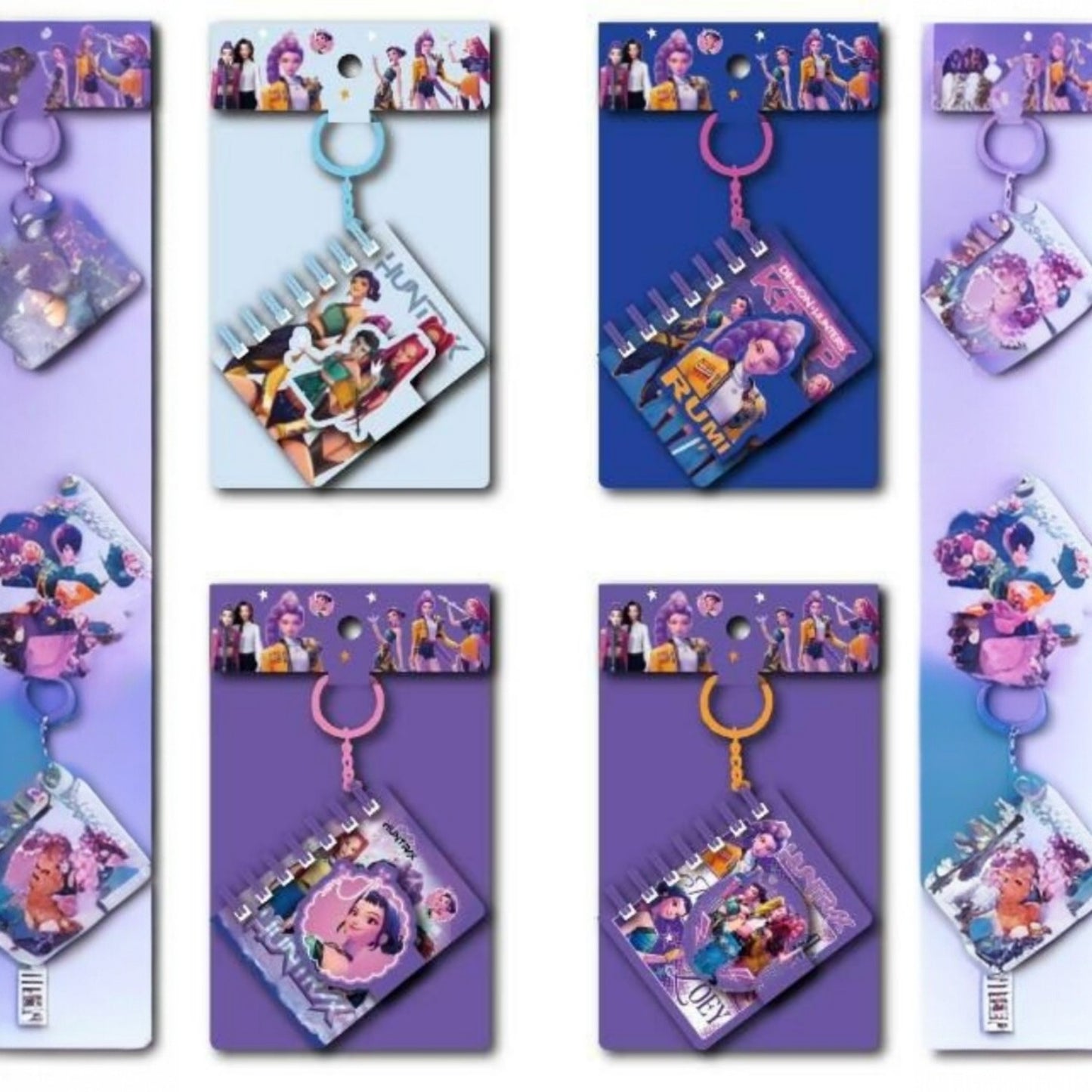 KPOP small Diary Key chains
