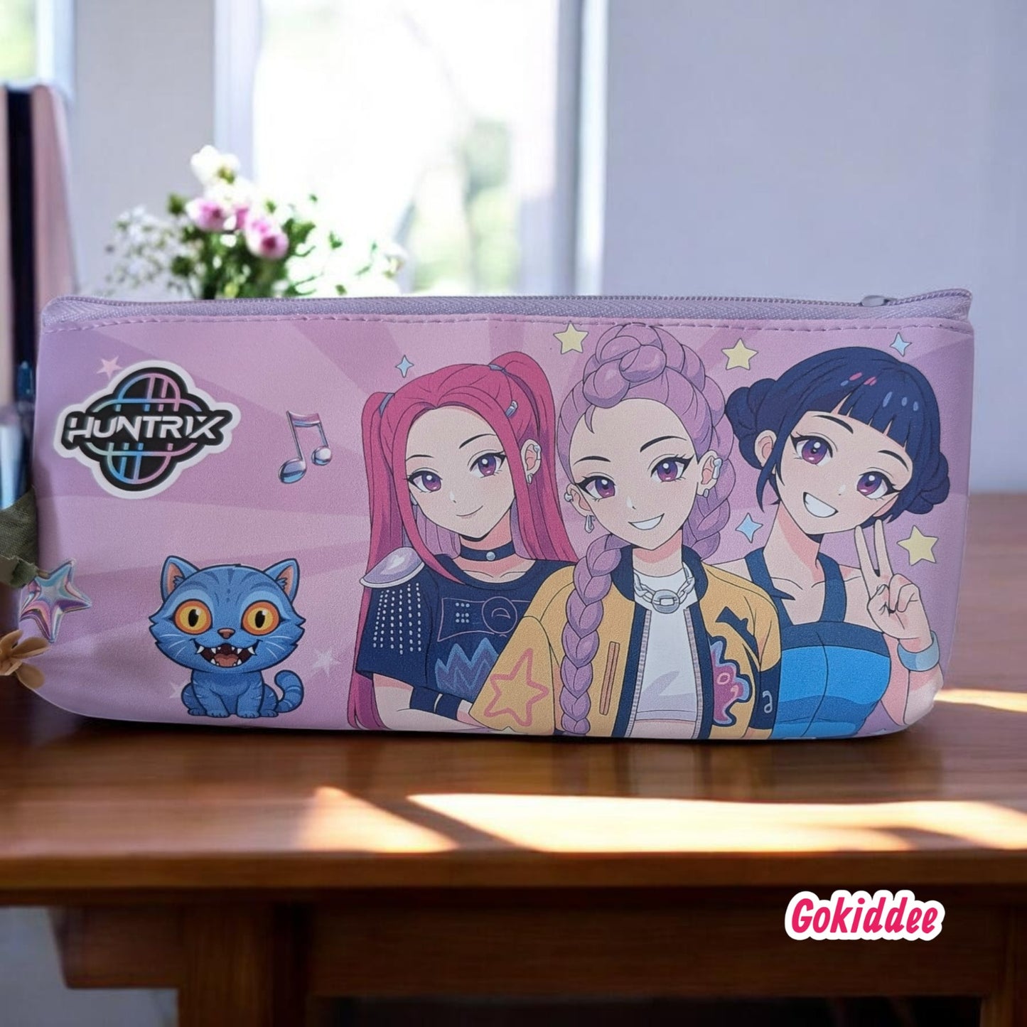 KPOP Demon Hunters “HUNTRX” Kids Pencil Pouch