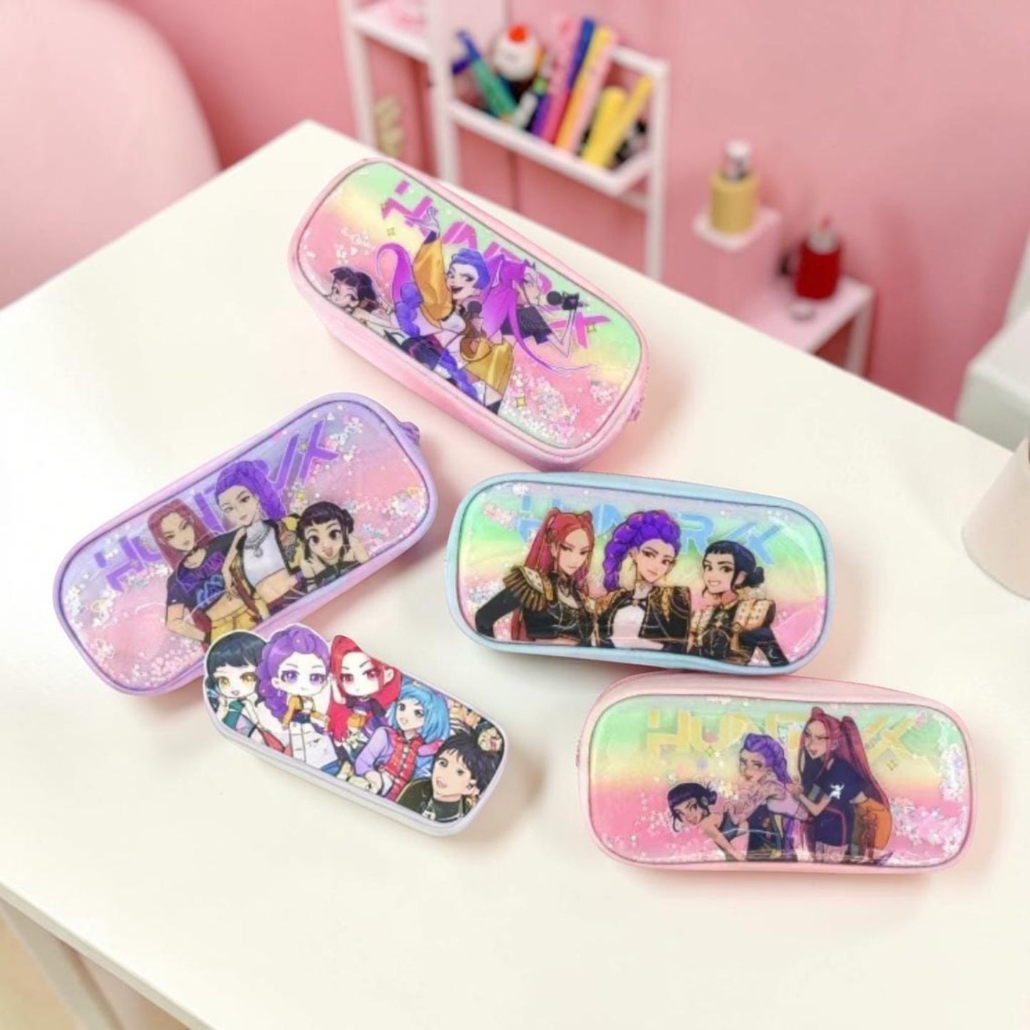 KPOP Huntrix animated Pencil Pouch